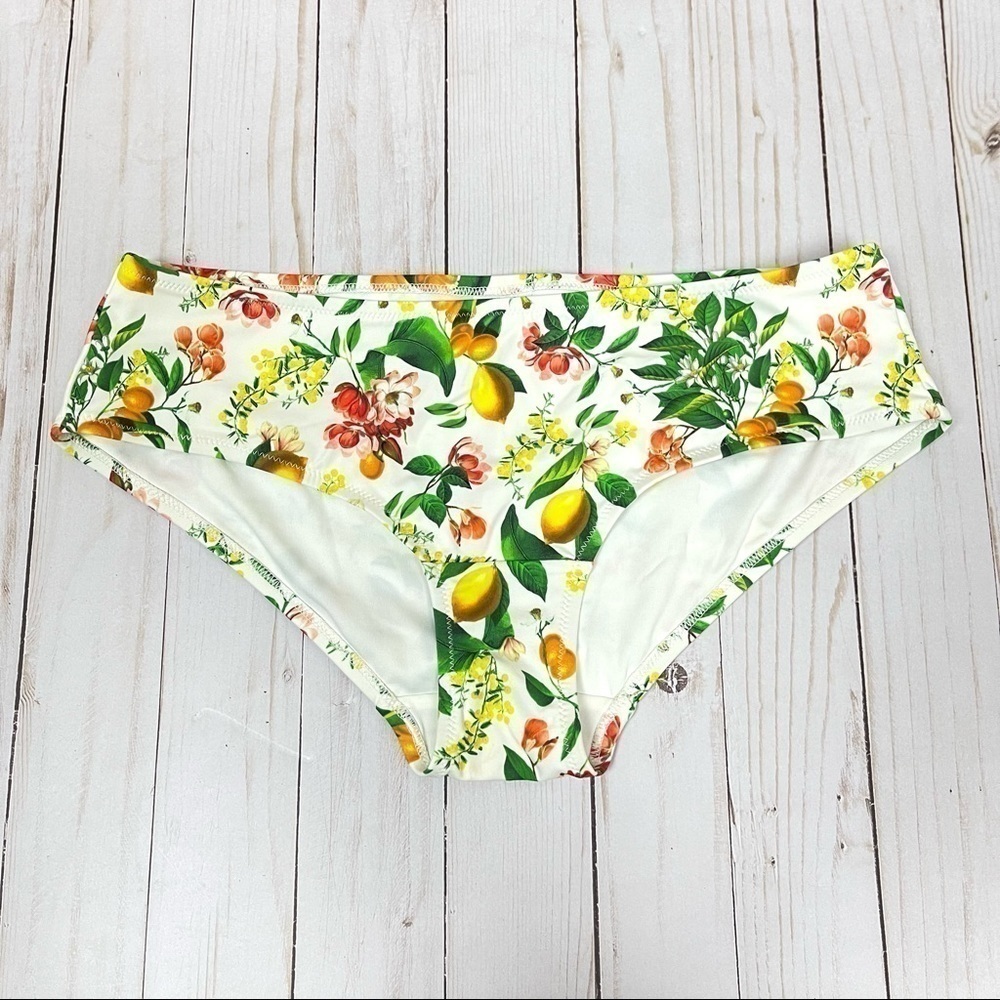 Floral Bikini Bottom Size 12 Women